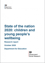 State of the nation 2020: Children and young people’s wellbeing: Research report